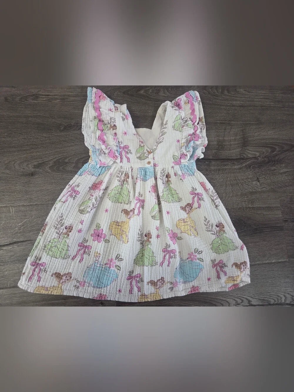Girls Disney Princess Gauze Dress Size 4t
